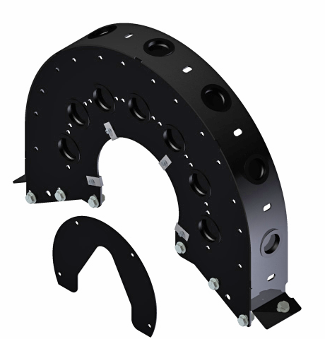 16400 by Coxreels | Universal Bracket Kit for 1600 Series | Steel