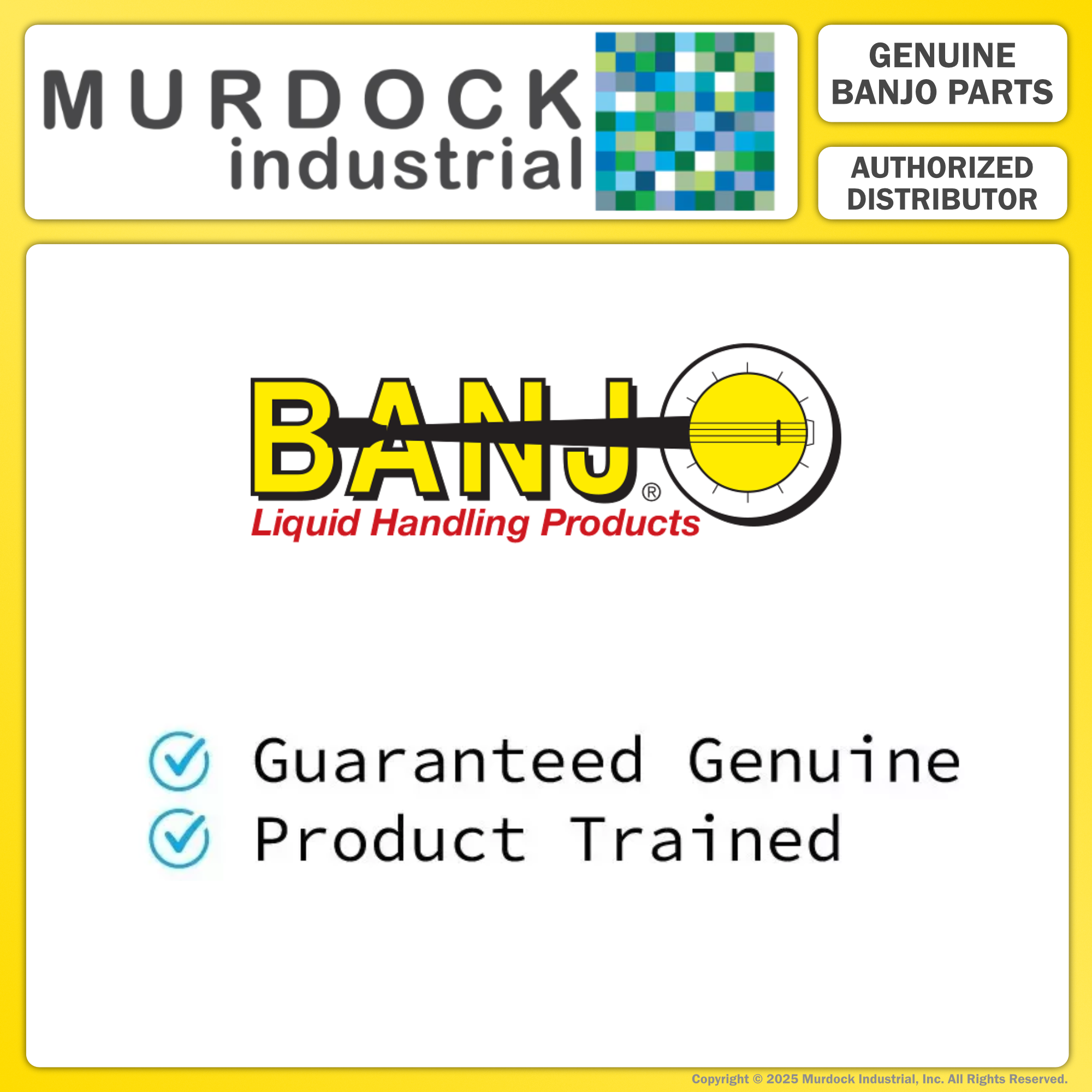 V125 by Banjo | 4 Bolt Ball Valve | Standard Port | 1-1/4" Female NPT x 1-1/4" Female NPT | Opening Thru Ball: 1" | 300 PSI | Polypropylene