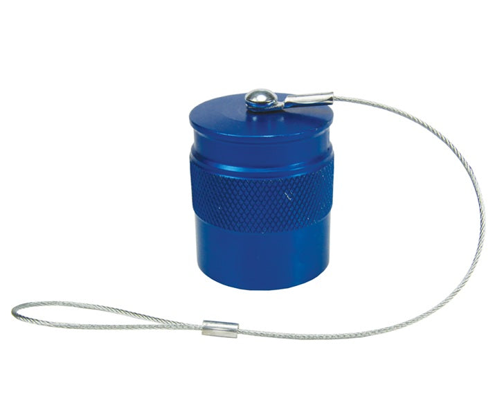 VEP2DC-A by Dixon Valve | Hydraulic Quick Disconnect Coupling | VEP-Series | Rigid Dust Cap | Fits 1/4" Body Size | Aluminum