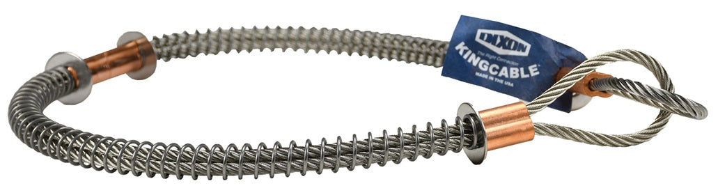 WA2SS by Dixon Valve | King Cable® | Safety Cable | Hose-to-Hose Service | 1-1/2" - 3" Hose ID | 1/4" Cable Size | 38" Length | Stainless Steel