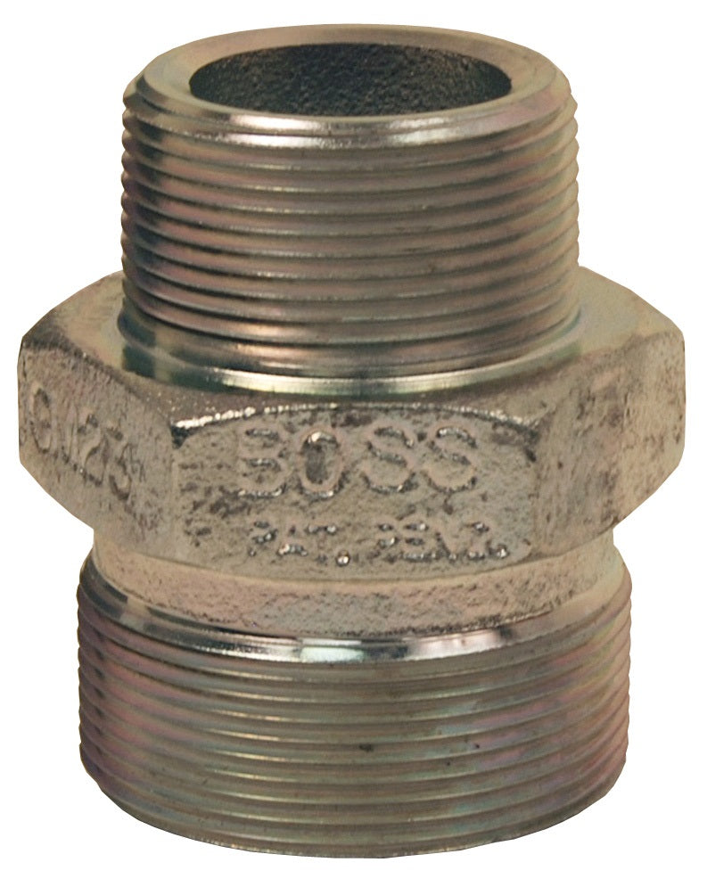 WM18 by Dixon Valve | Boss® Washer Seal | Male Spud | 1-1/4" Male NPT x Wing Nut Thread | Plated Iron