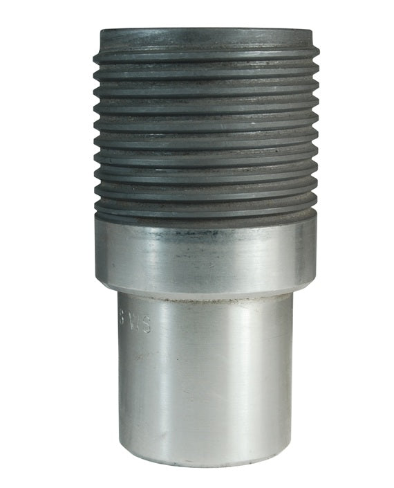 WS12BF12-SS by Dixon Valve | Hydraulic Quick Disconnect Coupling | WS-Series | 1-1/2" Female BSPP x 1-1/2" Heavy-Duty Wingstyle | Plug | 316 Stainless Steel