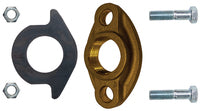970218 by Midland | Lead Free Oval Meter Flange Kit | 2" Size | Brass