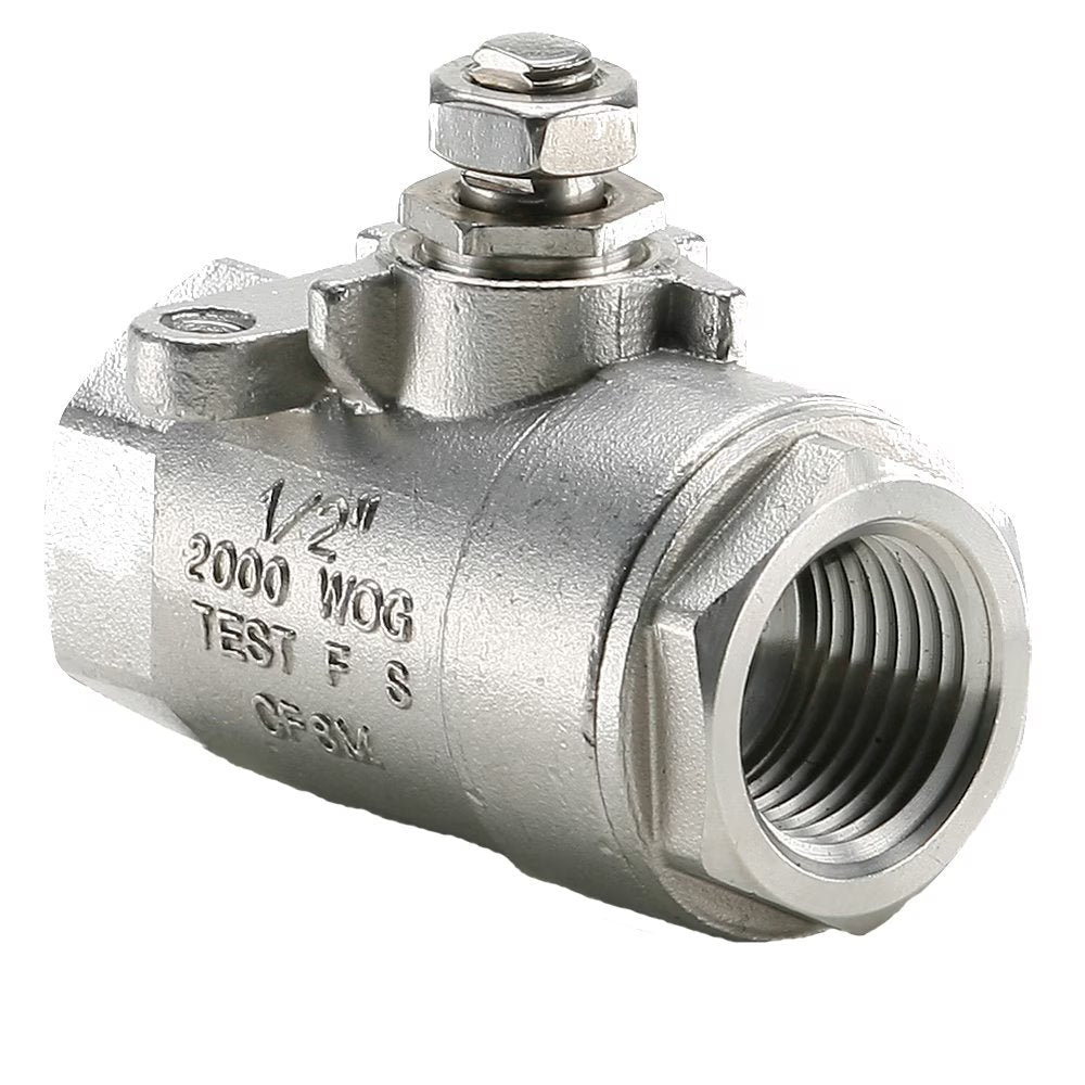 V502SS-8-SUB by Parker | Rotary Actuator | 1/2" Size x 10-24 Female PNC Port | 1-1/16" Hex (H) | 2.20" Length | Straight | Brass