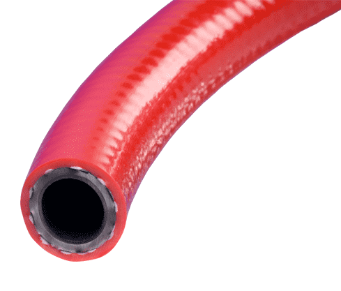 A4164-08X100 Kuri-Tec by Kuriyama | A4164 Series | Conductive Air Hose with Cover | Red | 1/2" ID | .813" OD | PVC | 100ft Length