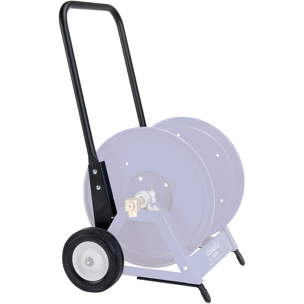 PR-1175-15 by Coxreels | Portable Reel Cart for Hand Crank & Motorized Hose Reels | 8" Solid Rubber Tires | Fits 1175, 1185 & 1185-BUXX Series | Steel