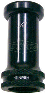 ANT150 Dixon Aluminum Tip for Ball Shut-Off Nozzles - 1-1/2" Female NPSH - 4-3/4" Length