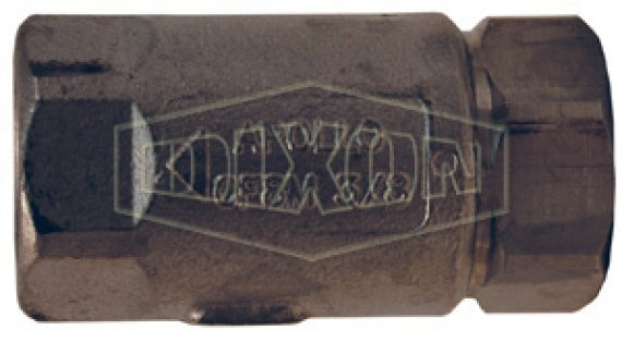 62-102 by Dixon Valve | Domestic Ball Cone Check Valve | 3/8" Female NPT x 3/8" Female NPT | 316 Stainless Steel