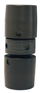 ABH10150F Dixon Aluminum Hardcoat Hole Type Booster Hose Coupling - 1" Hose Size - 1" NST(NH) Thread Type - 1-1/2" Bowl Size