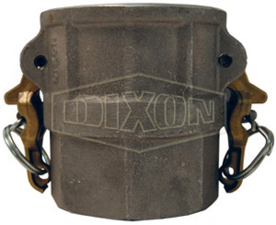 AD150 by Dixon Valve | Boss-Lock Cam & Groove Coupler | Type D | 1-1/2" Coupler x 1-1/2" Female NPT | Aluminum