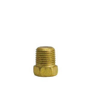 SHP-2 Breco by Foster | Hex Plug | 1/4" Male NPT Thread | Brass