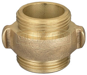 DMR15S15T Dixon Cast Brass Double Male Rocker Lug - 1-1/2" Male NPSH x 1-1/2" Male NPT