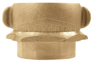 RSF25F20T Dixon Cast Brass (Open Snoot) Female Swivel Adapter - Rocker Lug - Increaser / Reducer - 2-1/2" Female NST(NH) x 2" Female NPT