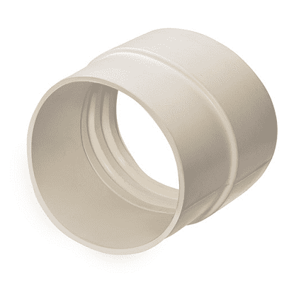 CMCW-500 by Kuriyama | Tiger-Duct® Extendo-Duct® Air Ducting Hose Cuffs | White | Thickness: 3.5mm | Cuff Length: ID 1.93 | OD 1.77