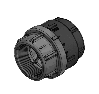 CV301 by Banjo | NPT Check Valve | 3" 1/2 Ib. 316 Stainless Steel Springs | 300 PSI | Gasket: EPDM