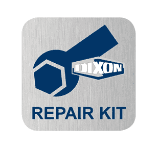 STC-RK100 Dixon Valve 1" Sanitary Stationary Spray Ball Repair Kit - One Pin and One "R Clip"