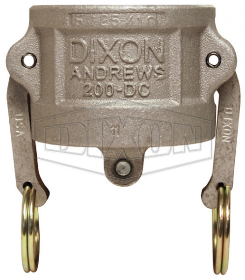 500-DC-AL by Dixon Valve | Cam & Groove Dust Cap | Type DC | 5" Coupler End | Aluminum