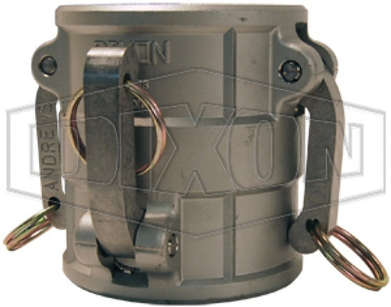 G400-DD-SS by Dixon Valve | Global Cam & Groove Spool Coupler | Type DD | 4" Coupler x 4" Coupler | 316 Investment Cast Stainless Steel