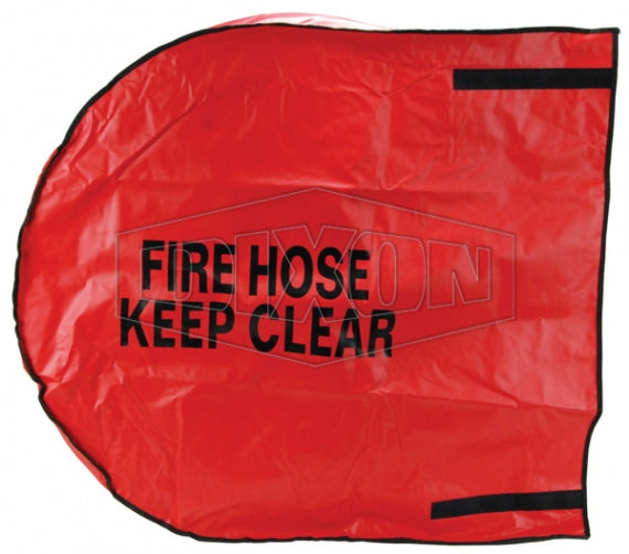 DXHDRC25HC Dixon Vinyl Heavy Duty Swing Type Hose Storage Reel Cover - 26" x 8" x 25" - Used on: DXHDR25HC