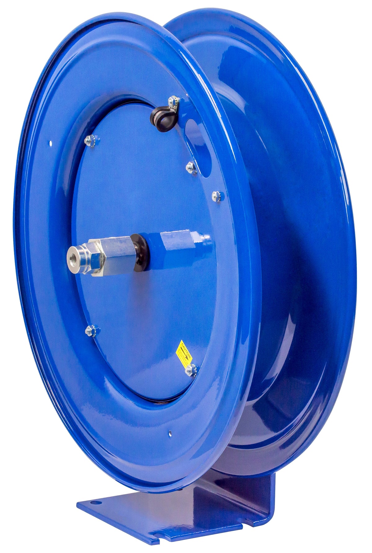 E-HPL-350 by Coxreels | E Series | 5,000 PSI Spring Driven Hose Reel for Grease | 3/8" Hose ID, 3/8" FNPT Inlet | Steel | 50ft Capacity, Hose Not Included