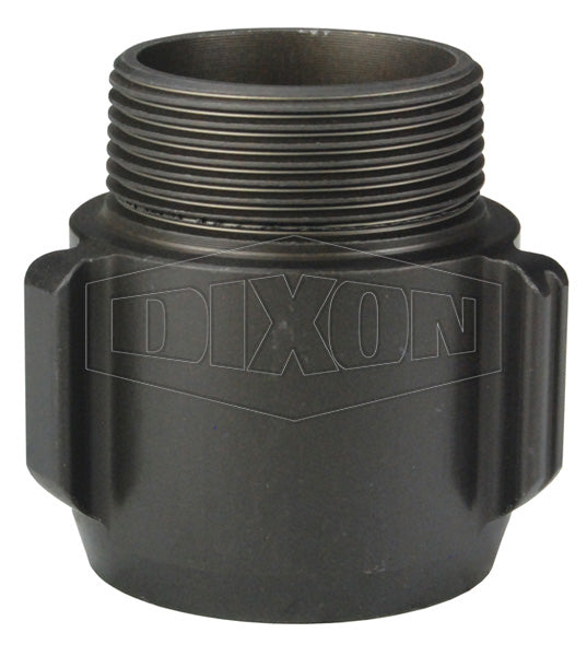 MS16175T Dixon Aluminum Expansion Ring Coupling for Single Jacket Fire Hose - Rocker Lug - Male Coupling - 1-1/2" MNPT Thread - 1-3/4" Bowl