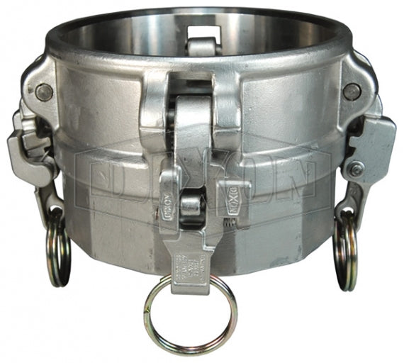 RD300EZHD by Dixon Valve | EZ Boss-Lock Cam & Groove Coupler | Type D | 3" Coupler x 3" Female NPT | Heavy Duty 316 Stainless Steel