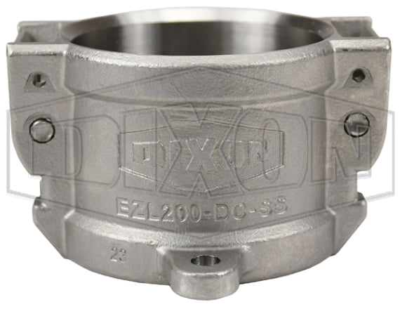 EZL150-DC-SS by Dixon Valve | EZLink® Armless Cam & Groove Dust Cap | Type DC | 1-1/2" Size | 316 Stainless Steel