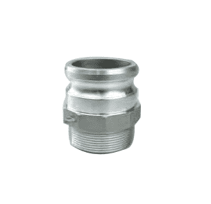 F300A by Jason Industrial | 3" Cam and Groove | Part F | Male Adapter x Male NPT Thread | Aluminum