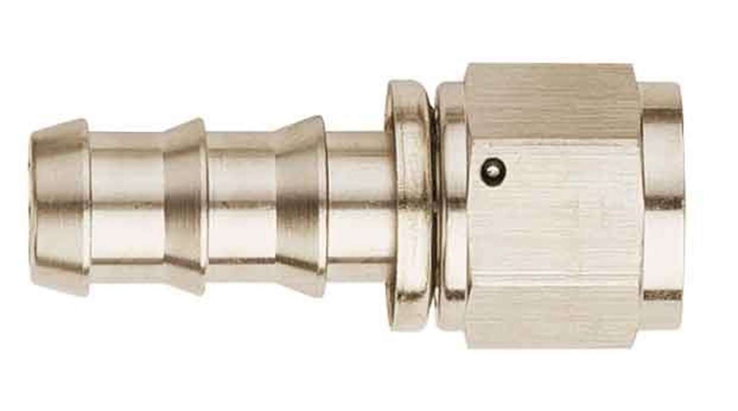 FBE1515 (FCE1515) Eaton Aeroquip® -12 SOCKETLESS™ S.A.E. 37° (JIC/AN) Straight Fitting - Nickel-Plated Aluminum
