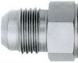 FBM2880 (FCM2880) Eaton Aeroquip® -20 Male AN x 1-1/4" Female NPT Straight Adapter (Flare to Braze) - Unplated Steel