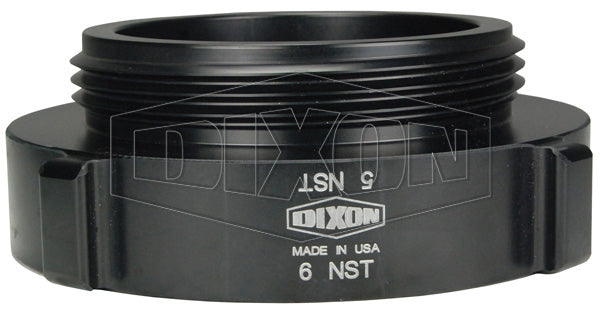 N37-25F15F Dixon Aluminum Hydrant Adapter - Style N37 - Rocker Lug - 2-1/2" Female NST(NH) x 1-1/2" Male NST(NH)