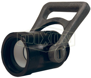 FBSO100F Dixon Anodized Aluminum Forestry Grade Ball Shut-Off Nozzle - 1" Female NST(NH) - 3/4" Waterway