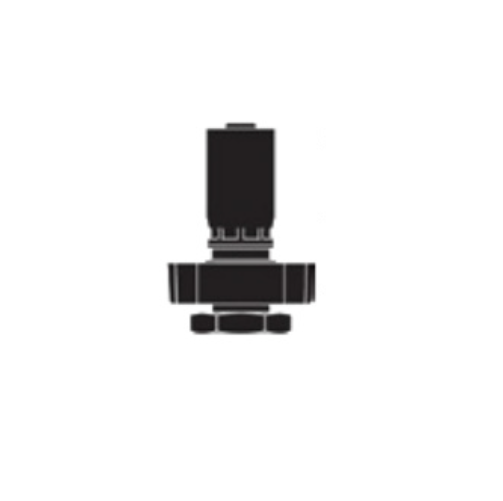 GJF-8V by Campbell Fittings | Ground Joint Coupling | Complete Set | with staked-on ferrule, low profile nut, & wing nut | 2" Hose Size | Viton® Seal | Plated Steel