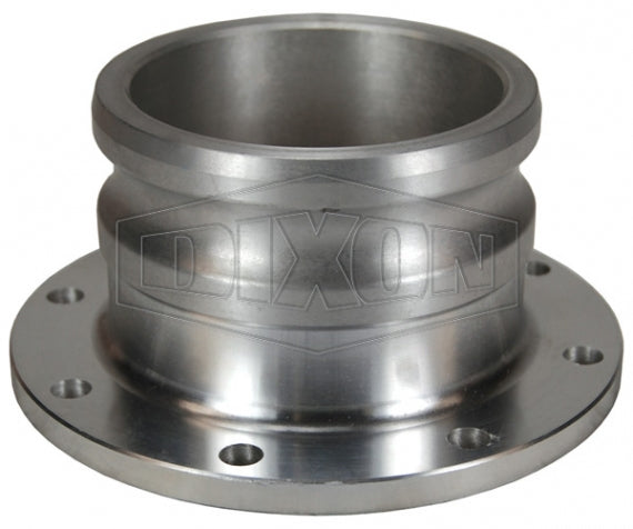 G400-ALT-AL by Dixon Valve | Global Cam & Groove Adapter | 4" Adapter x TTMA Flange | 356T6 Aluminum