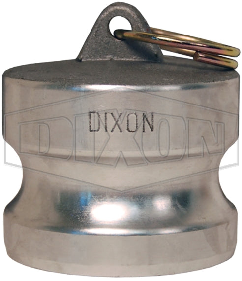 G250-DP-AL by Dixon Valve | Global Cam & Groove Dust Plug | Type DP | 2-1/2" Body Size | A380 Permanent Mold Aluminum