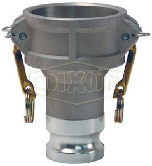 G2030-DA-AL by Dixon Valve | Global Cam & Groove Reducer (Jump Size) Coupling | Type DA | 2" Coupler x 3" Adapter | A380 Permanent Mold Aluminum