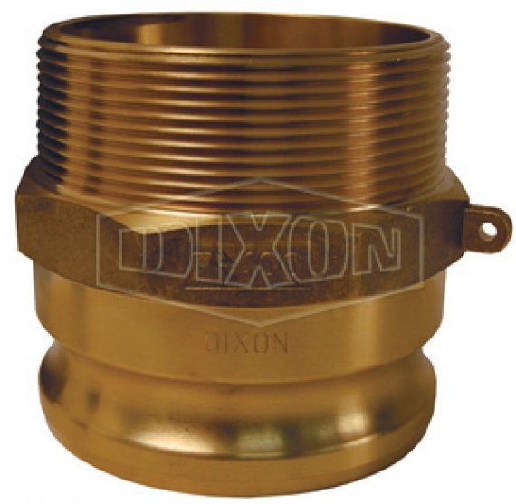 G300-F-BR by Dixon Valve | Global Cam & Groove Adapter | Type F | 3" A