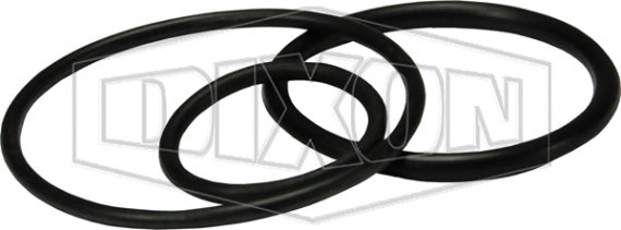 F-10H-SKIT by Dixon Valve | Hydraulic Quick Disconnect Coupling | H-Series | ISO-B Coupler Seal Kit | Fits 1-1/4" Body Size | FKM Seal | Adapter/Valve O-Ring & 2 Body O-Rings