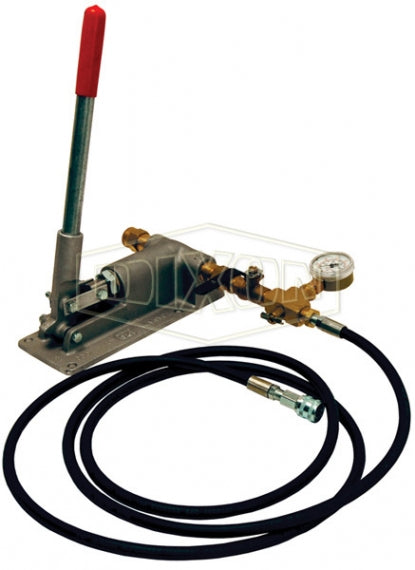 HHTP by Dixon Valve | Hand Hydrotest Pump | 1/2" NPT Inlet | 1/2" NPT Outlet | 0 -1000 PSI | Aluminum