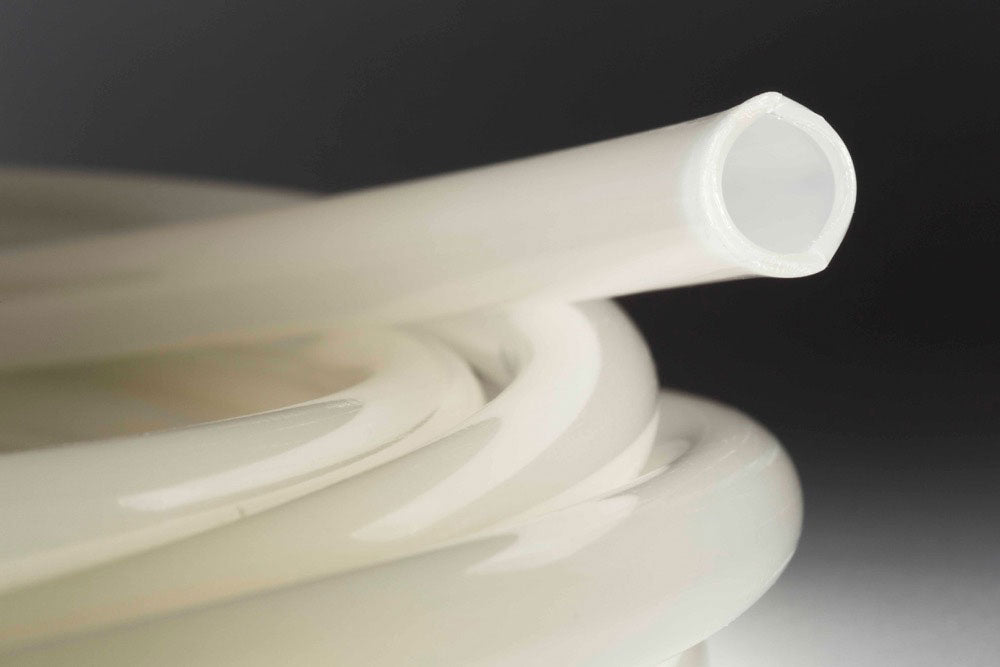 TSPVF8-0250-040-50 Versilon™ by Saint Gobain | .170" (8/47)" ID x 1/4" OD x .040" Wall | Flexible PVDF Chemical Transfer Tubing | 50' Package Length