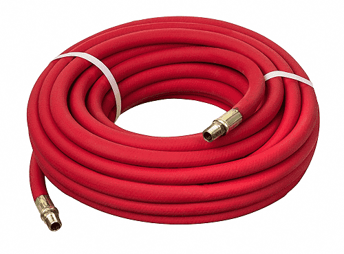 HS1234-08X50 Kuri-Tec by Kuriyama | TUNDRA-AIR HS1234 Series | High Grade Low Temperature Air Hose Assembly | Red | 1/2" ID | .781" OD | 50ft Length