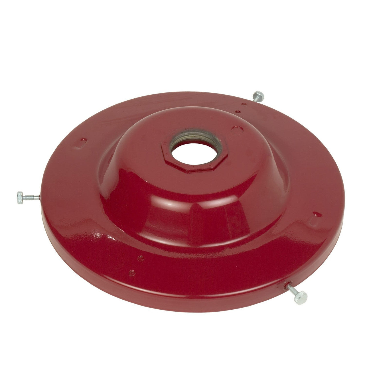 318040-4 by Alemite | Pump Accessory | Drum Covers | Bung Mount | Bung Opening: 2" NPTF | Drum Size: 400 Lb. / 55 Gallon | Steel