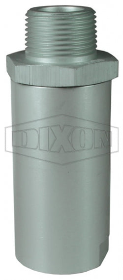 9076M by Dixon Valve | Pneumatic In-Line Air Filter | 3/4" Male NPT | 500 PSI | 140 SCFM Air Flow | Aluminum