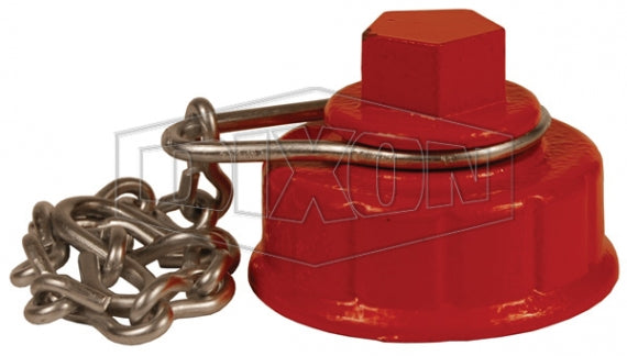IHC250F Dixon Iron Fire Hydrant Cap - 2-1/2" Female NST(NH)