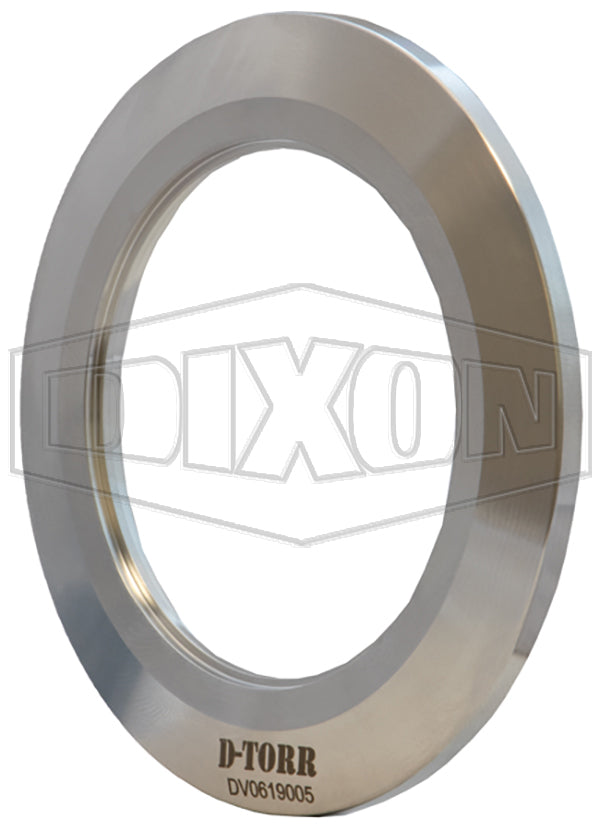 DVF-A25RA Dixon Valve KF Bored Ferrule (Flange) for D-TORR Vacuum Fitting - Flange Size: KF25 - 316L Stainless Steel