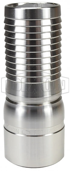 RSTB30CS by Dixon Valve | King Crimp® | Combination Nipple | Beveled End | 2-1/2" Hose ID | 316 Stainless Steel