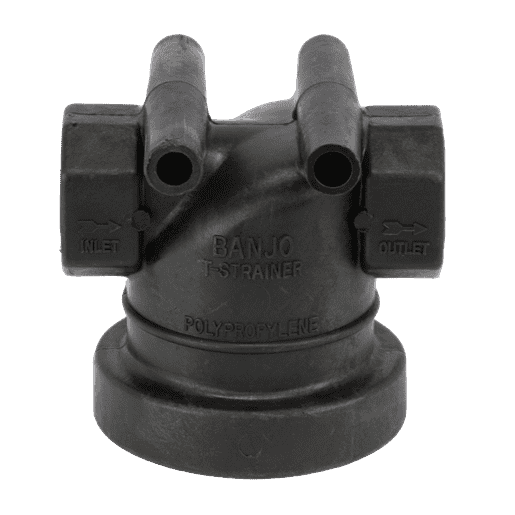 LST100-H by Banjo | Replacement Part for T Line Strainer | 1" NPT Strainer Head