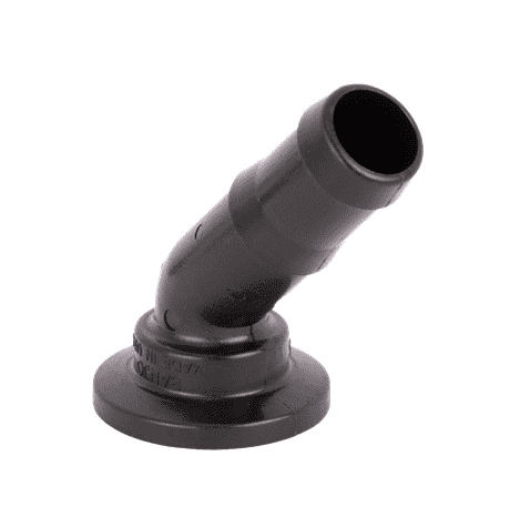 M100BRB45 by Banjo | Manifold Flange Connections | 1" Flange x 1" Hose Barb | 45° Elbow | 300 PSI | Pack of 10