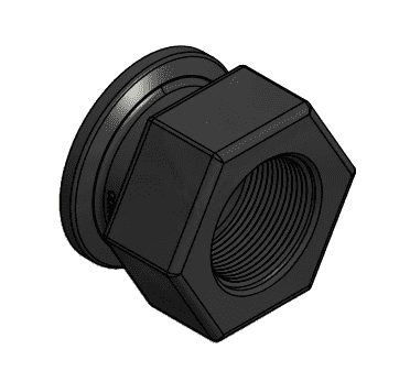 M200150FPT by Banjo | Manifold Flange Connections | 2" Flange x 1-1/2" Female NPT | 300 PSI | Pack of 10