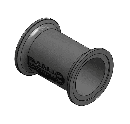 M300CPG55 by Banjo | Manifold Flange Connections | 3" x 3" Manifold Coupling | 5-1/2" Length | 150 PSI